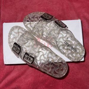 Jelly Glitter Sandals